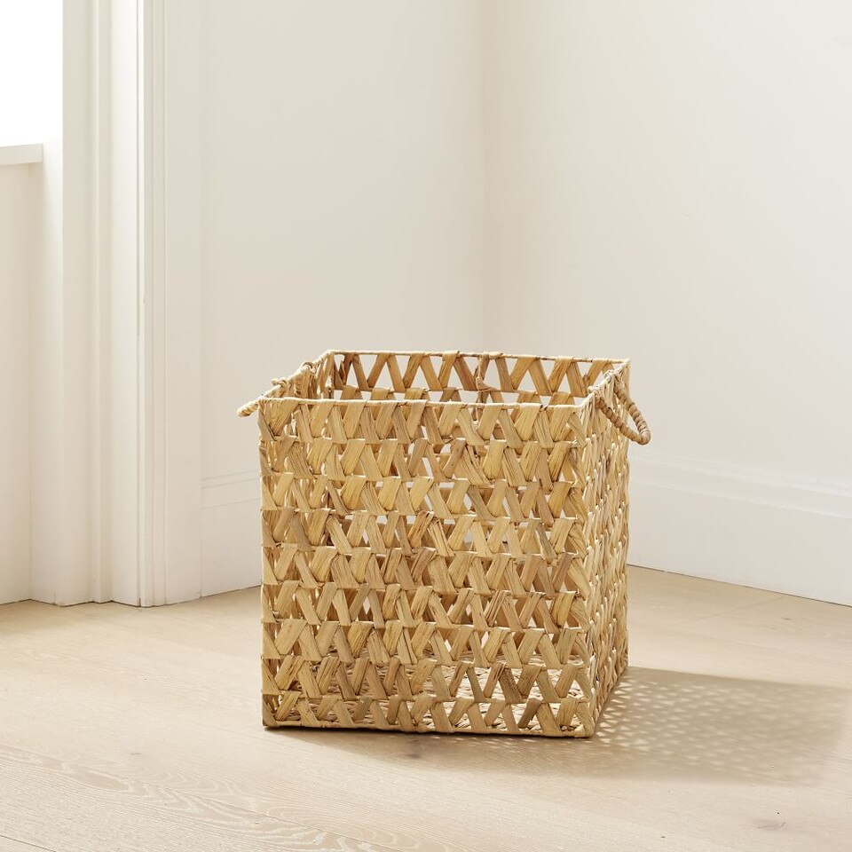 Open Weave Zigzag Baskets West Elm Australia